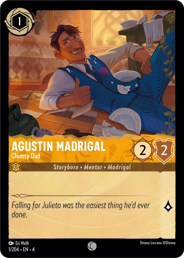 Agustin Madrigal - Clumsy Dad - Disney Lorcana