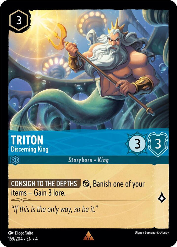 Triton - Discerning King - Disney Lorcana
