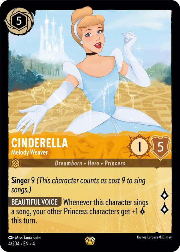 Cinderella - Melody Weaver - Disney Lorcana