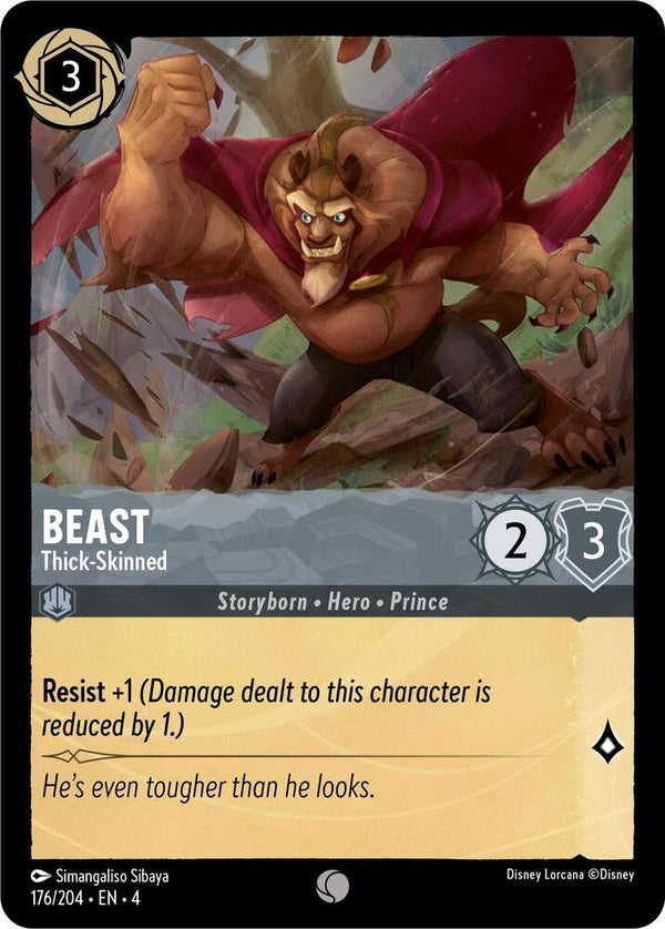 Beast - Thick-Skinned - Disney Lorcana