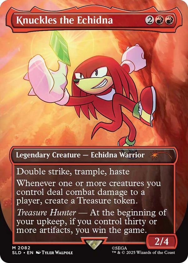Knuckles the Echidna - Magic: The Gathering