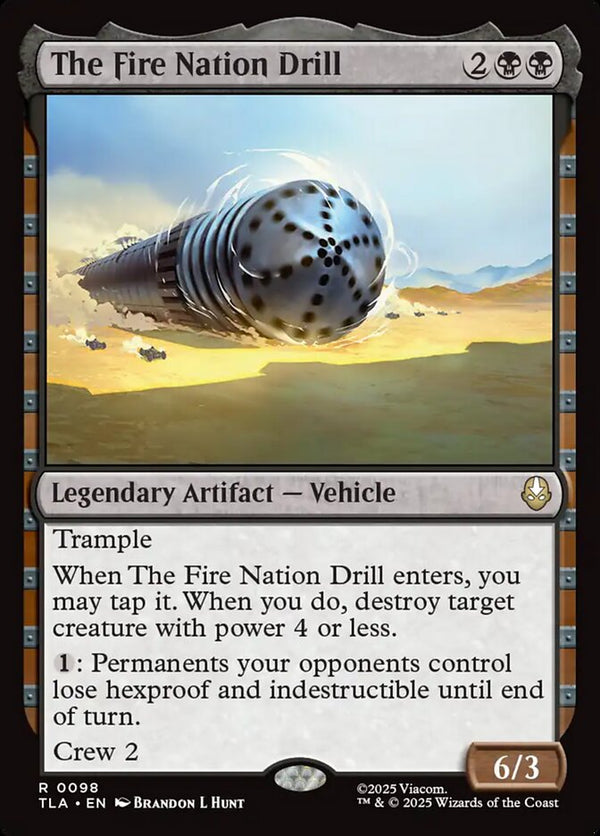 The Fire Nation Drill - Magic: The Gathering