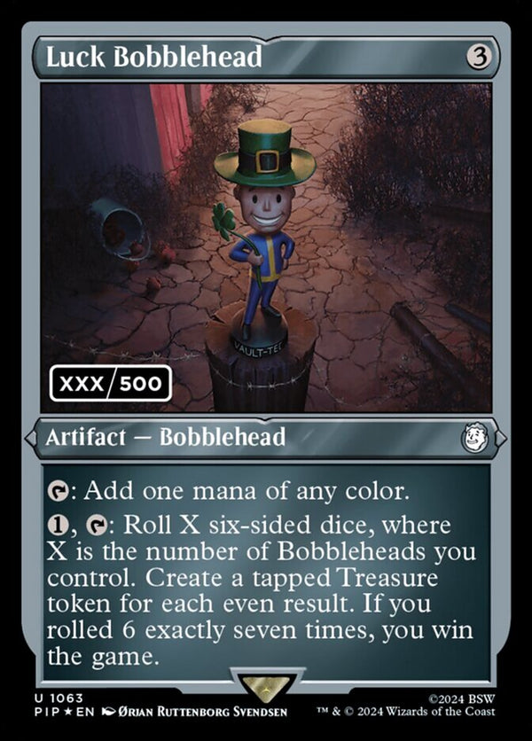 Luck Bobblehead (Serial Numbered) - Magic: The Gathering