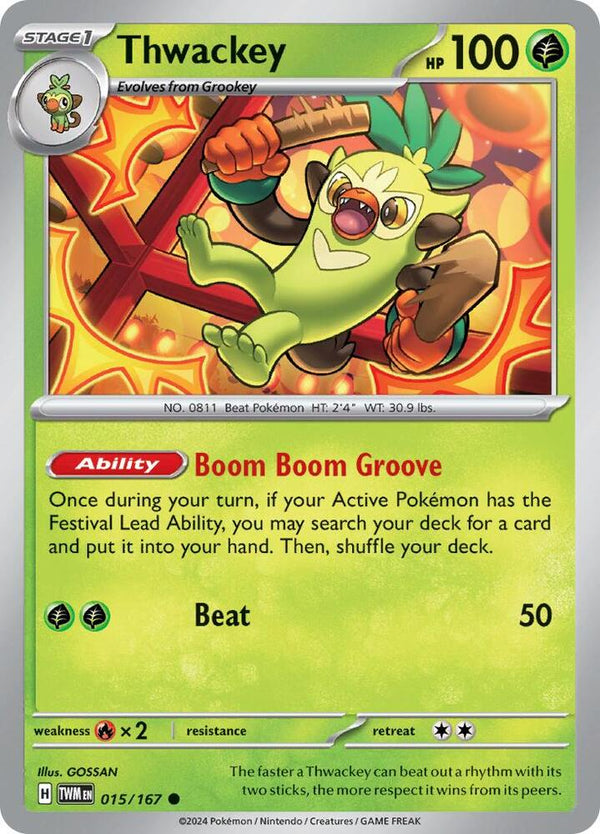 Thwackey - Pokémon