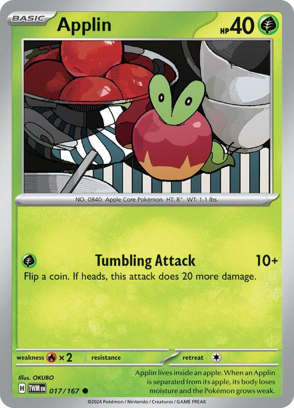 Applin - 017/167 - Pokémon