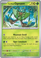 Teal Mask Ogerpon - Pokémon