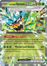 Teal Mask Ogerpon ex - 025/167 - Pokémon