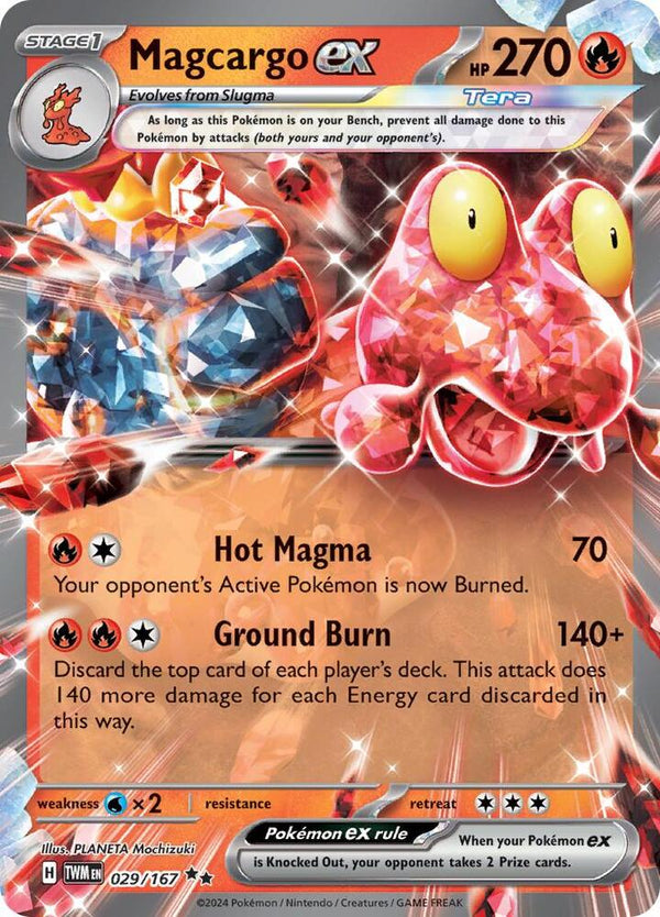 Magcargo ex - 029/167 - Pokémon