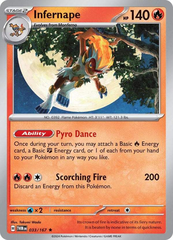 Infernape - 033/167 - Pokémon