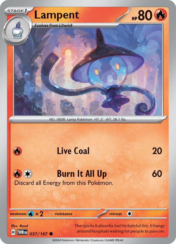 Lampent - Pokémon