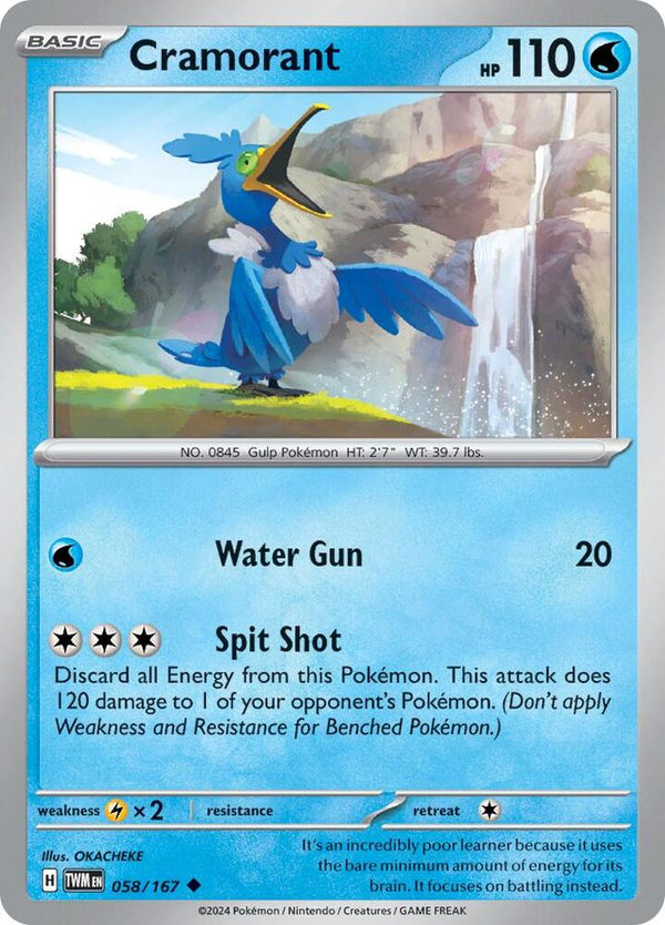 Cramorant - 058/167 - Pokémon