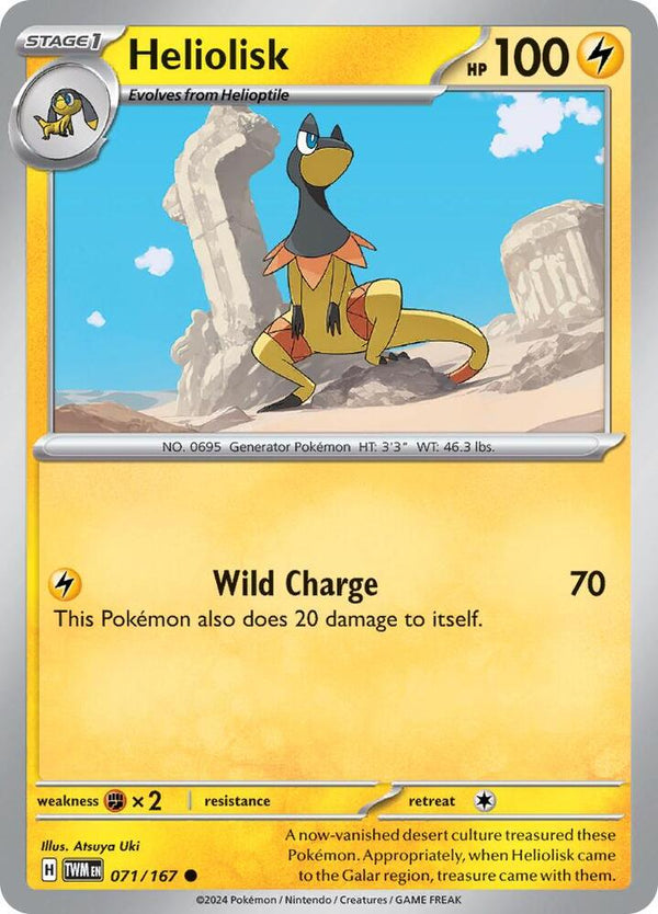 Heliolisk - 071/167 - Pokémon