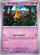Girafarig - Pokémon