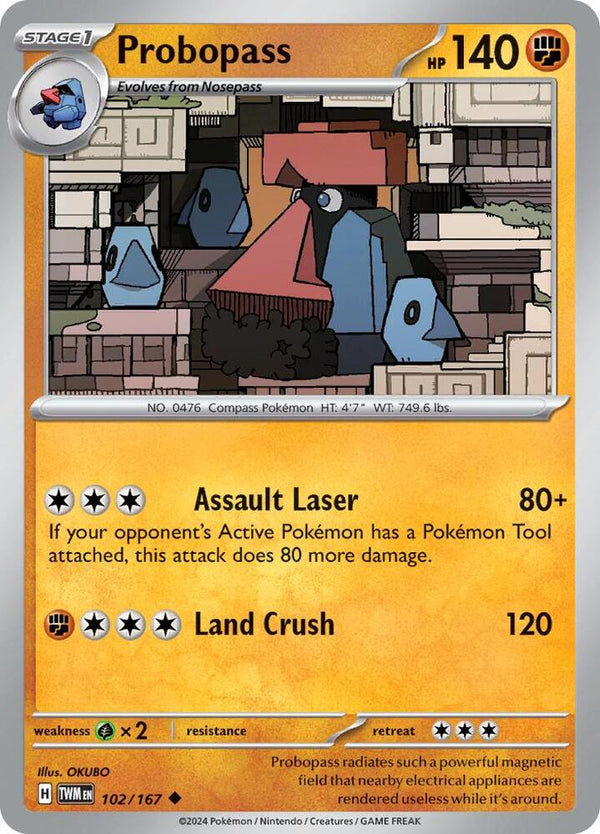 Probopass - 102/167 - Pokémon