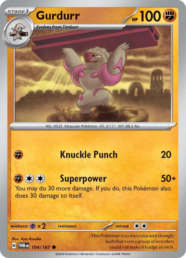 Gurdurr - Pokémon