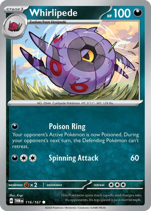 Whirlipede - Pokémon