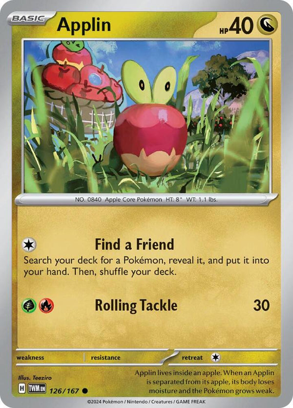 Applin - 126/167 - Pokémon