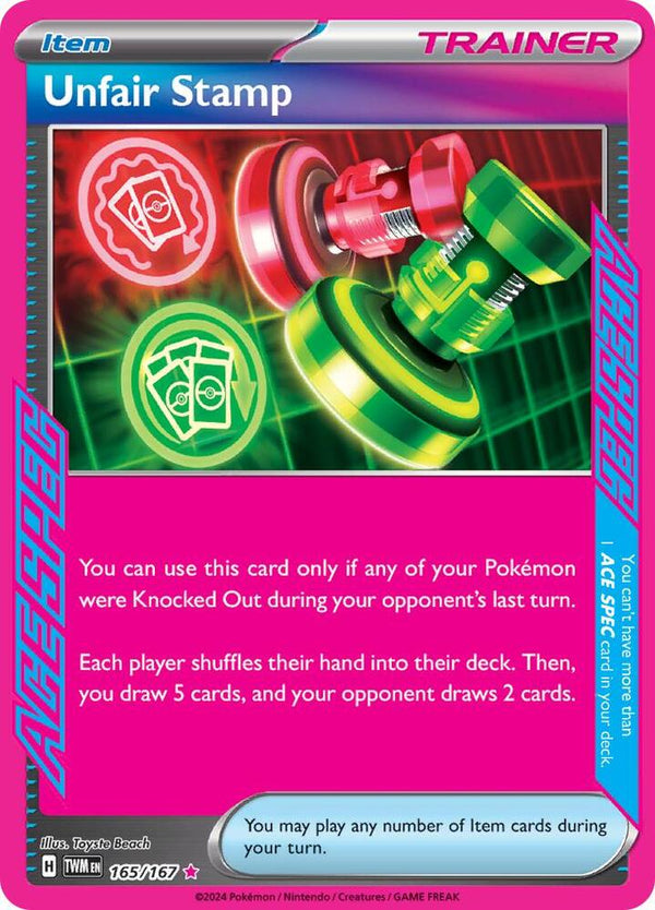 Unfair Stamp - Pokémon