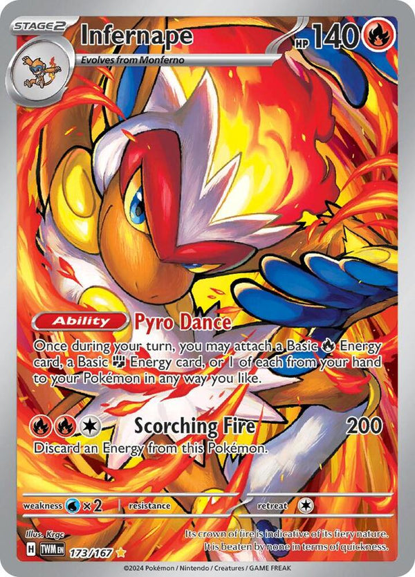 Infernape - 173/167 - Pokémon