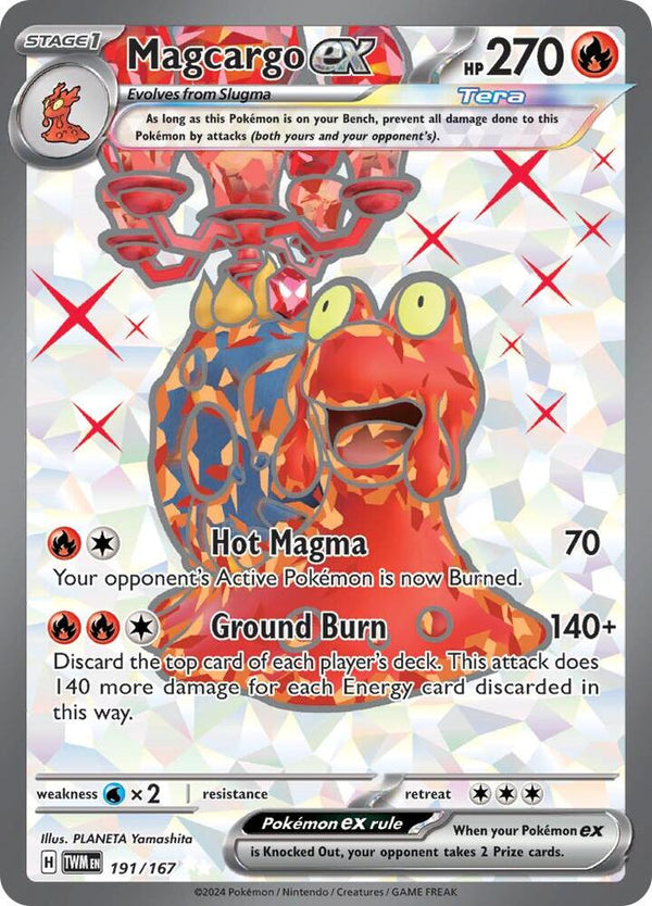 Magcargo ex - 191/167 - Pokémon