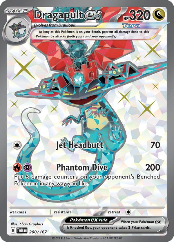 Dragapult ex - 200/167 - Pokémon