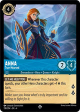 Anna - True-Hearted - Disney Lorcana
