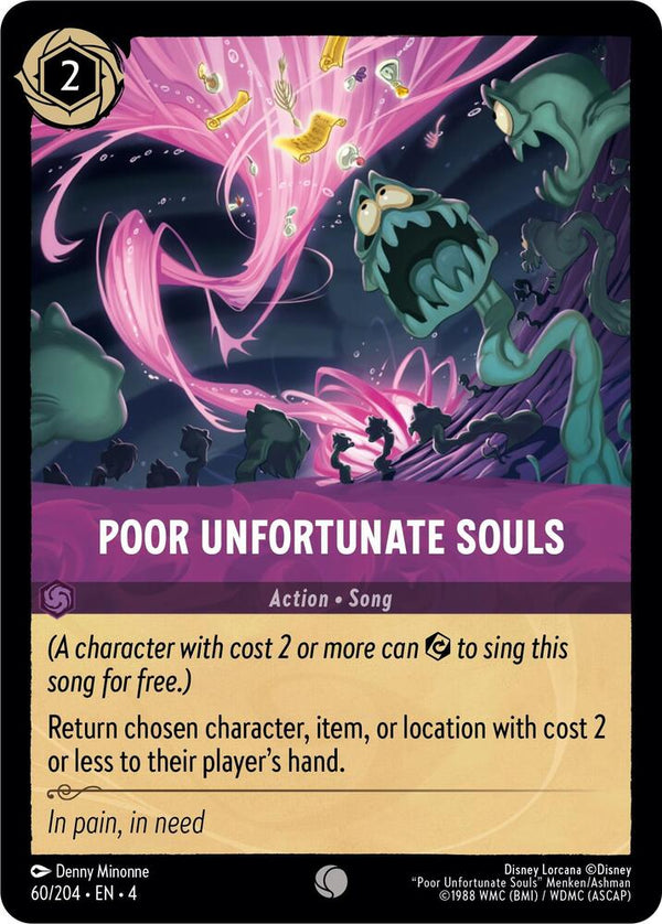 Poor Unfortunate Souls - Disney Lorcana