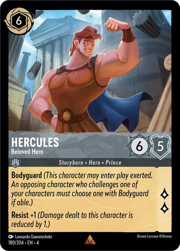 Hercules - Beloved Hero - Disney Lorcana