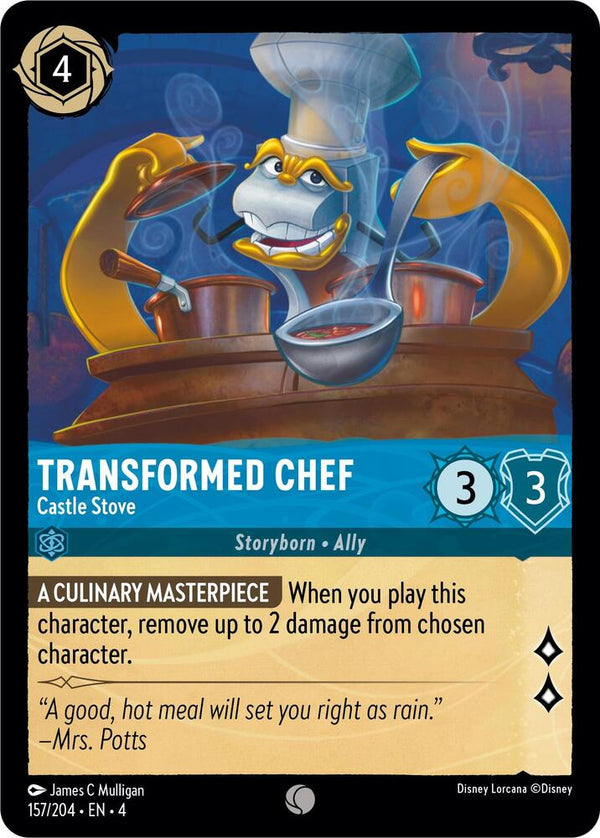 Transformed Chef - Castle Stove - Disney Lorcana