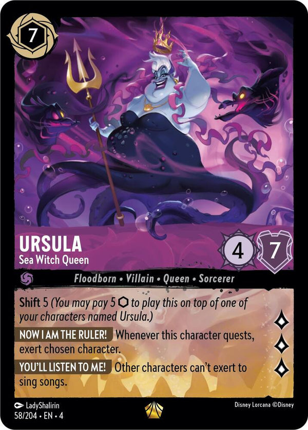 Ursula - Sea Witch Queen - Disney Lorcana
