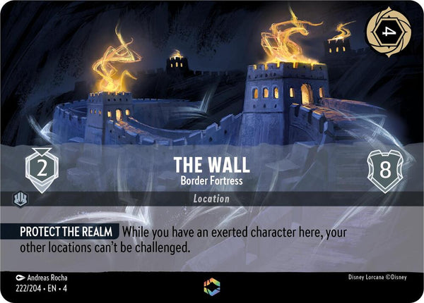 The Wall - Border Fortress (Enchanted) - Disney Lorcana