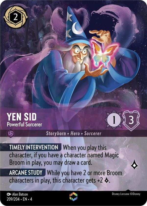 Yen Sid - Powerful Sorcerer (Enchanted) - Disney Lorcana