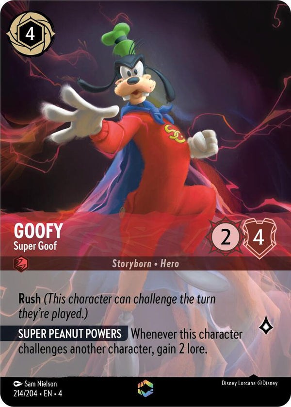 Goofy - Super Goof (Enchanted) - Disney Lorcana