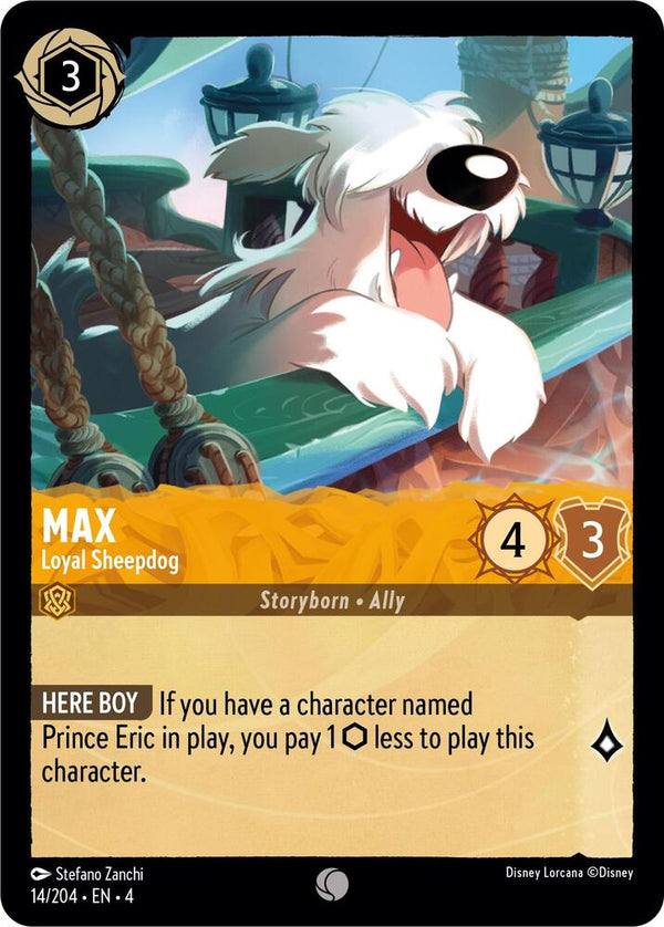 Max - Loyal Sheepdog - Disney Lorcana