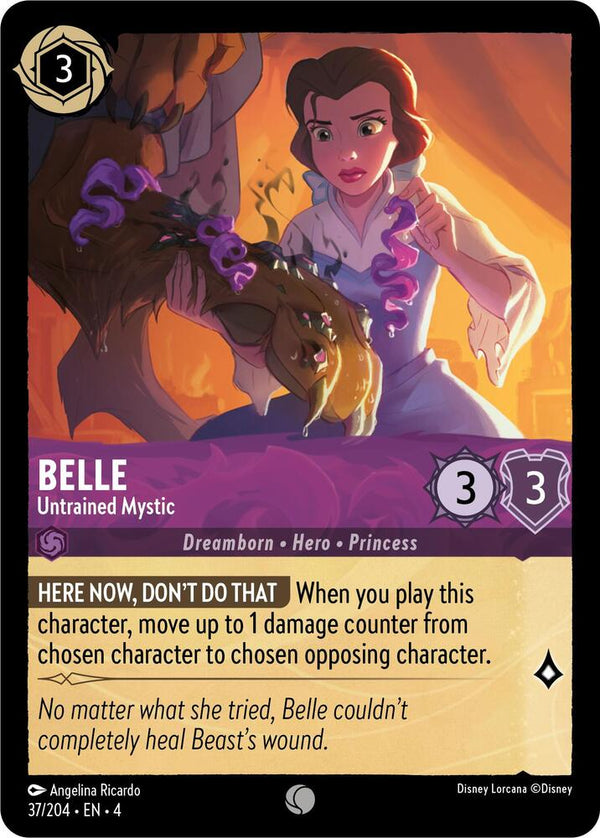 Belle - Untrained Mystic - Disney Lorcana