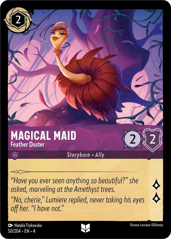 Magical Maid - Feather Duster - Disney Lorcana