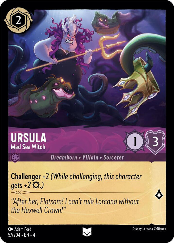 Ursula - Mad Sea Witch - Disney Lorcana
