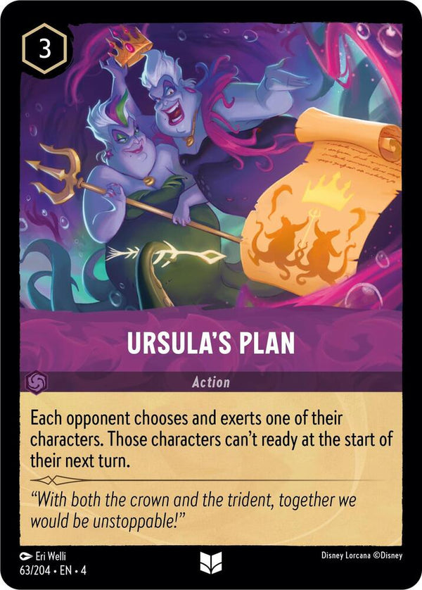 Ursula's Plan - Disney Lorcana