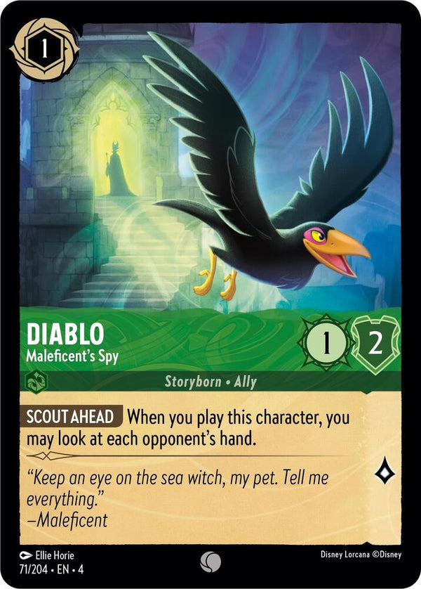Diablo - Maleficent's Spy - Disney Lorcana