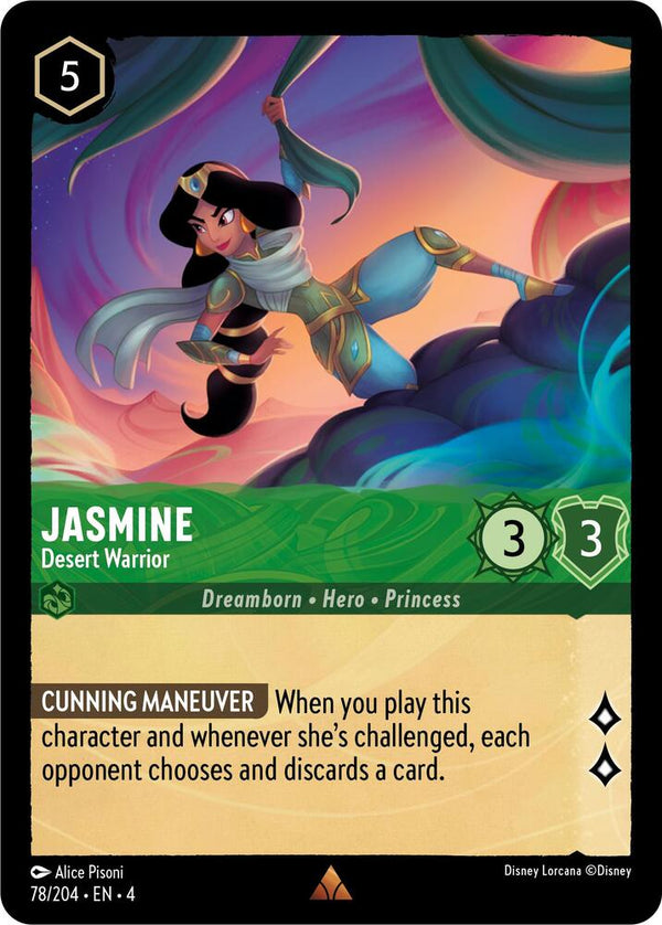Jasmine - Desert Warrior - Disney Lorcana