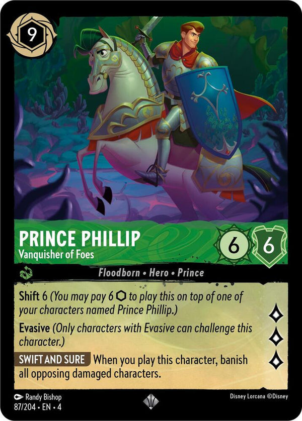 Prince Phillip - Vanquisher of Foes - Disney Lorcana
