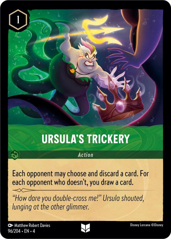Ursula's Trickery - Disney Lorcana