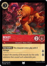 Beast - Wounded - Disney Lorcana