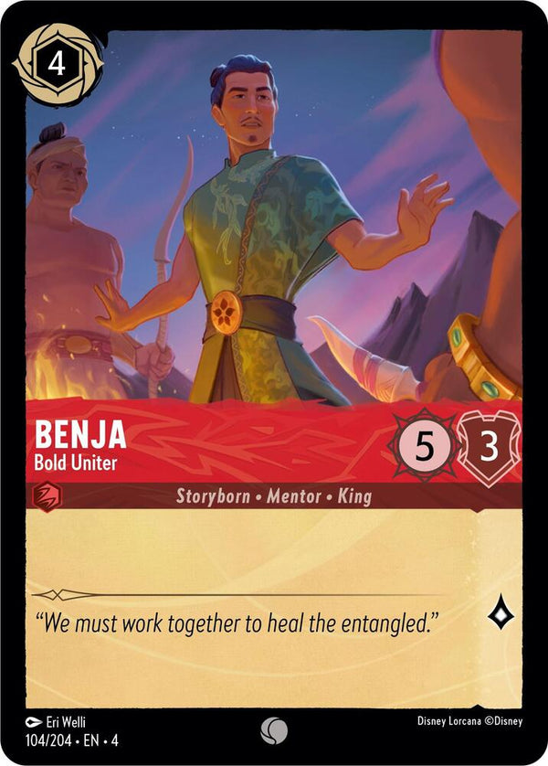 Benja - Bold Uniter - Disney Lorcana