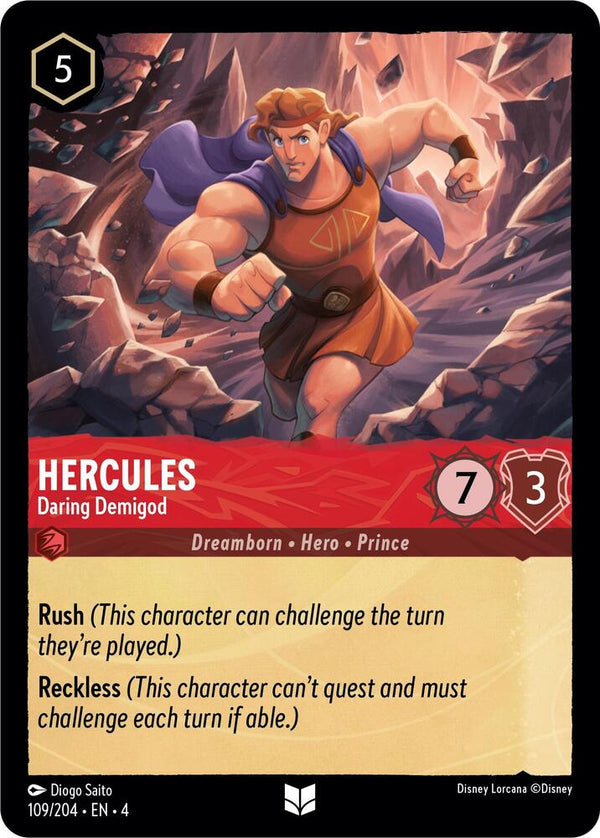 Hercules - Daring Demigod - Disney Lorcana