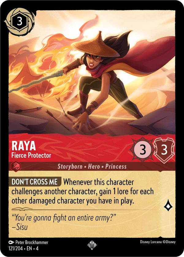 Raya - Fierce Protector - Disney Lorcana