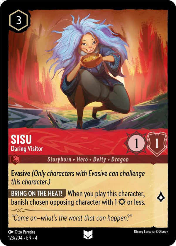 Sisu - Daring Visitor - Disney Lorcana