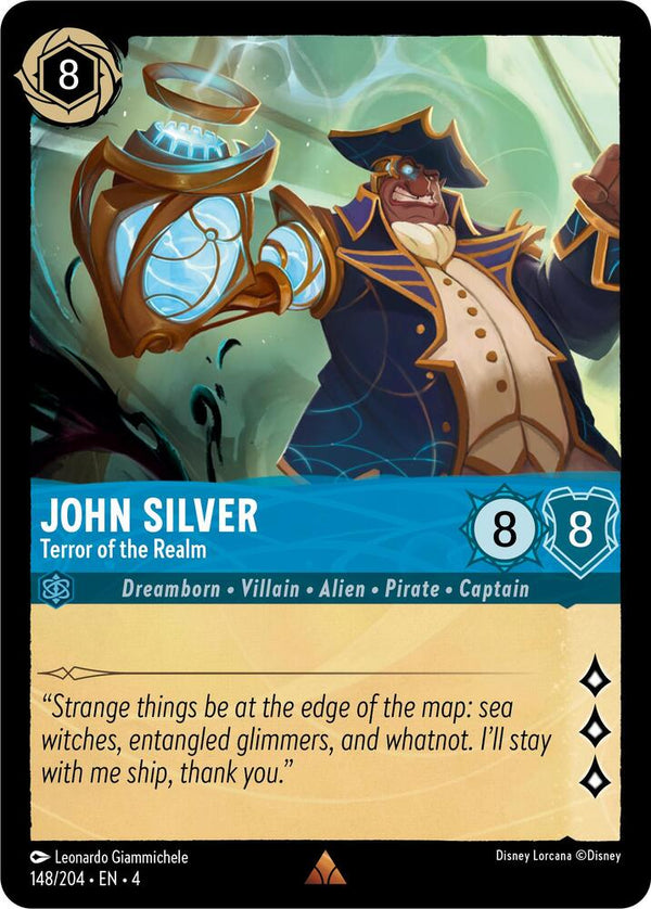 John Silver - Terror of the Realm - Disney Lorcana