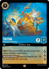 Triton - Champion of Atlantica - Disney Lorcana
