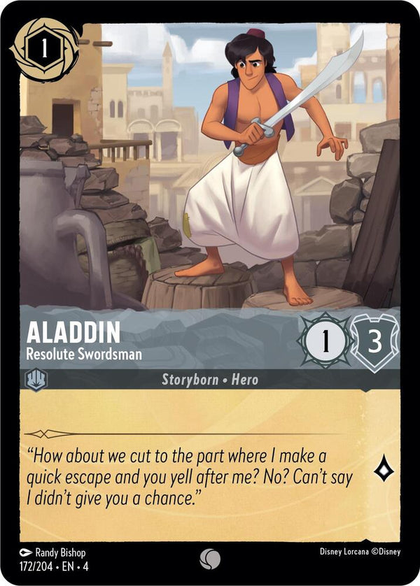 Aladdin - Resolute Swordsman - Disney Lorcana